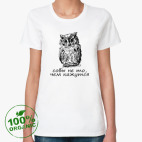 Женская футболка органик