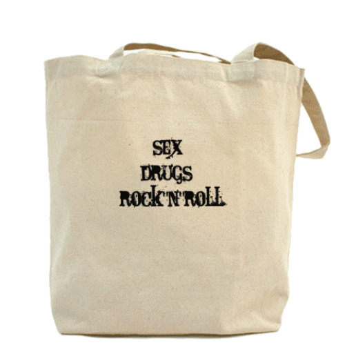 Сумка шоппер Sex, drugs, rock-n-roll
