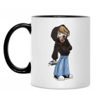 Кружка двухцветная