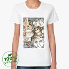 Женская футболка органик