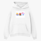 Толстовка худи оверсайз