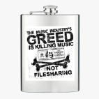 Фляжка стальная