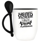 Кружка с ложкой