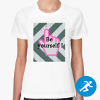 Женская спортивная футболка