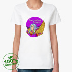 Женская футболка органик