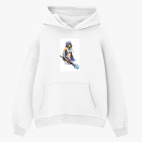 Толстовка худи оверсайз