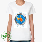 Женская футболка органик