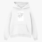 Толстовка худи оверсайз