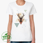 Женская футболка органик