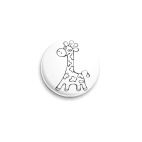 Значок 25 мм Жираф