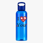 Прозрачная спортивная бутылка