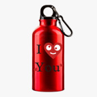 Металлическая бутылка 400 мл UV-DTF