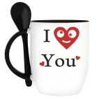 Кружка с ложкой