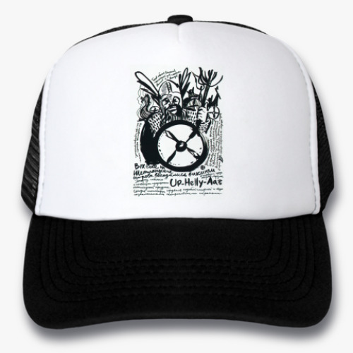 Кепка-тракер с принтом  ВИКИНГ