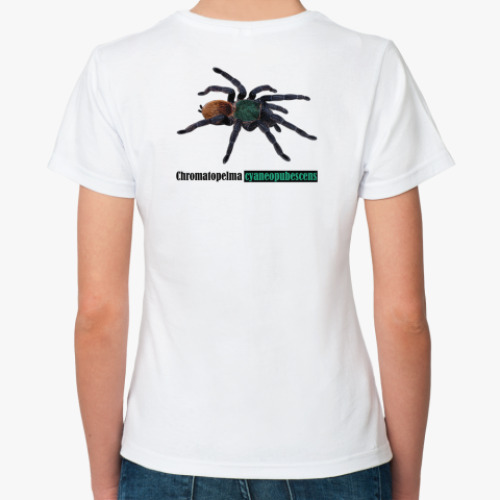 Классическая футболка с принтом Chromas