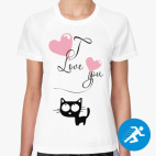 Женская спортивная футболка