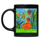 Кружка цветная UV-DTF