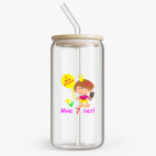 Банка с бамбуковой крышкой