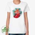 Женская футболка органик