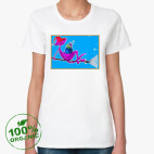 Женская футболка органик