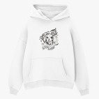 Толстовка худи оверсайз