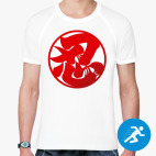 Мужская спортивная футболка