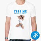 Мужская спортивная футболка