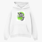 Толстовка худи оверсайз