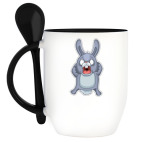 Кружка с ложкой