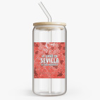 Банка с бамбуковой крышкой