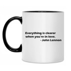 Кружка двухцветная