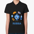 Женская рубашка поло