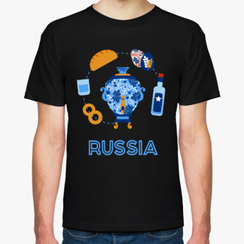 Футболка Russia, Россия