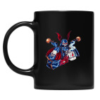 Кружка цветная UV-DTF