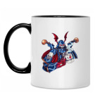 Кружка двухцветная