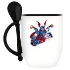 Кружка с ложкой