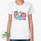 Женская футболка органик