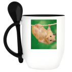 Кружка с ложкой