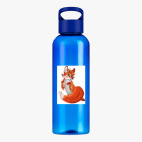 Прозрачная спортивная бутылка