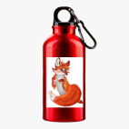 Металлическая бутылка 400 мл UV-DTF