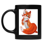 Кружка цветная UV-DTF