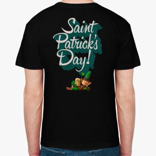 Футболка с принтом День Св.Патрика