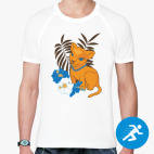 Мужская спортивная футболка