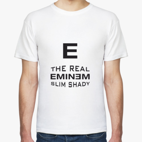 Футболка с принтом eminem