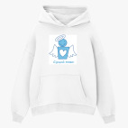 Толстовка худи оверсайз