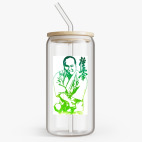 Банка с бамбуковой крышкой