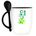 Кружка с ложкой