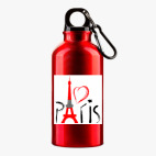 Металлическая бутылка 400 мл UV-DTF