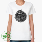 Женская футболка органик