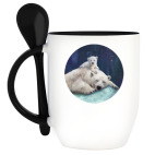 Кружка с ложкой